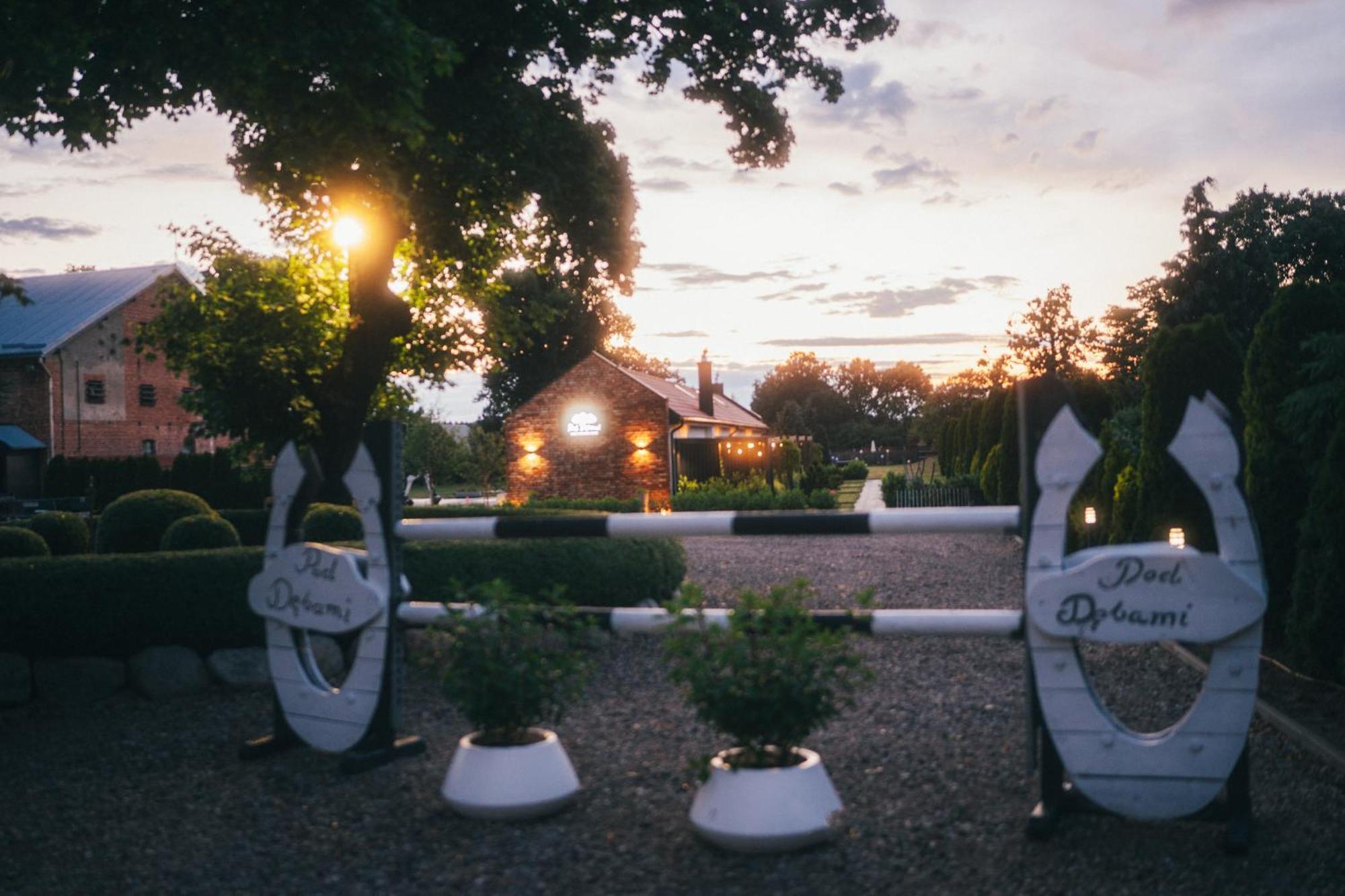 Pod Debami Domki ,Pokoje,Nauka Jazdy Konnej Sarbsk Obok Leby Exterior foto